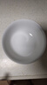斯凯绨（Sky Top）陶瓷面碗骨瓷汤碗米饭碗家用餐具纯白6英寸4件套装 实拍图