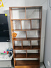 蔓斯菲尔（MSFE） 书架简约落地收纳多功能大容量省空间储物架多层置物书架柜子 15MM实木生态板>80x24x180胡桃色 实拍图