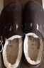 Devo的沃软木鞋休闲冬季毛加绒内里保暖包头勃肯鞋女鞋96008 深棕反绒皮+羊毛 39 （建议正码正拍） 实拍图