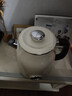 美的（Midea）艺术家电热水壶  烧水壶自动断电保温一体  1.6L大容量电热水壶 316L不锈钢恒温壶 精准控温 63-Q 实拍图