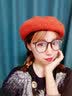 买一副送一副】Hanyaeye美瞳年抛女大直径灰色网红款彩色隐形眼镜自然混血欧美百搭学生日常款彩瞳 南瓜马车棕14.5mm 0 实拍图