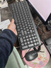 罗技（Logitech）MK106 键鼠套装 有线键鼠套装 办公键鼠套装 电脑键盘 紧凑型 黑色 实拍图