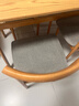 全品屋餐桌椅组合家用饭桌子小户型简约公寓快餐出租商用长方形电脑桌 原木色 120cm 【宽60CM】一桌四椅 实拍图