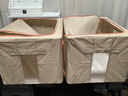 佳帮手收纳箱布艺衣服衣物被子衣柜整理储物箱百纳箱收纳盒子 66L2只装 实拍图
