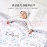 DOMIAMIA豆豆毯婴儿被子秋冬宝宝盖毯安抚被儿童被子A类毛毯薄夹棉110*140 实拍图
