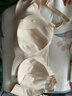 美德乐（Medela）7D线雕承托无痕哺乳文胸孕期防外扩孕妇喂奶内衣聚拢防下垂胸罩 柔雾粉（国标A类） L码【38-40码建议】 实拍图
