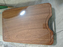 双枪乌金檀菜板 百年龄整木砧案板家用切菜食品抗菌防霉实木40*27*2.5 实拍图