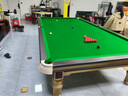 猎钢狼【包安装】斯诺克英式台球桌钢库商用标准型桌球台室内家用成人 320cm 6腿 木库 高配款 实拍图