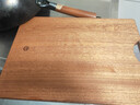 京东京造 菜板 砧案板切菜实木双面分切抗菌【乌檀整木】加厚40*28*3cm 实拍图