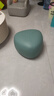 比尔迪（BIERDI）家用矮凳坐墩客厅创意软座沙发凳皮墩子沙发凳软座门口换鞋凳脚凳 翠绿色【硅胶皮】 26cm 小号【坐面40*高度26】 实拍图