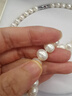 周大生珍珠项链淡水珠典雅全珠项链送女生生日礼物扁圆(9-10mm) 晒单实拍图