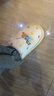 名创优品（MINISO）彩点小猫卡通趣味毛毛居家鞋女秋冬可爱棉拖鞋月子鞋白黄38-39 实拍图