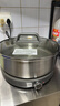 美的（Midea）0涂层电火锅不锈钢火锅专用锅分体可拆全钢速沸电火锅电热锅多功能锅6.5L电煮锅多用途锅HGS30G1 实拍图