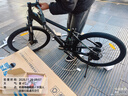 喜德盛（xds）山地自行车黑客350/旭日310 X6铝合金车架21速变速机械碟刹 黑客350黑银15.5寸（26款） 实拍图