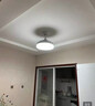 美的（Midea）风扇灯一体餐厅吊扇灯led卧室隐形扇叶三防护眼灯具熟睡风包安装 实拍图