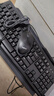 罗技（Logitech）MK120 键鼠套装 有线键鼠套装 办公键鼠套装 电脑键盘 USB即插即用 全尺寸 黑色 实拍图