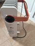 美的（Midea）【暖阳系列】取暖器/电热油汀/加热电暖器/立式电暖气/家用WIFI智能遥控防烫加湿恒温 HYW22KRB 实拍图