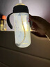 爱得利（evorie）婴儿奶瓶 宽口径双手柄带重力球Tritan奶瓶240ml 灰(6个月+) 实拍图