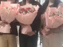 浪漫季节鲜花速递同城配送康乃馨花束百合混搭礼盒送妈妈生日礼物 11朵粉色康乃馨花束+满天星 同城花店配送-可预约母亲节送达 实拍图