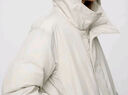 优衣库合作款/女装男装PUFFTECH空气棉服连帽外套/秋冬新款480064 02 浅灰色 L 实拍图