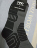 TFO 赛事级户外袜 减震登山袜 越野跑透气徒步袜2202205 男款黑灰色 实拍图