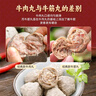 喜盼牛肉丸潮汕正宗手打牛筋丸特产肉丸烧烤火锅食材空气炸锅牛肉丸子 经典款(牛肉+猪肉） 牛肉丸250g*2包+牛筋丸250g*2包 实拍图