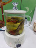 乐炖 养生壶迷你养生杯电炖杯办公室煮茶壶煮茶器小型一人花茶壶烧水壶电煮茶杯加热杯垫炖煮壶一体 0.6L 机械款（陶瓷盖） 采购10台以上可联系客服换礼盒装 实拍图