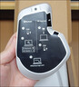 罗技（Logitech）大师系列 MX Master 4 高性能无线蓝牙鼠标  办公鼠标 静音鼠标  升级款 浅灰 带无线接收器 实拍图