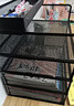 得力(deli)四层横板金属文件座 办公桌文件架置物架 文件托盘 桌面文件框收纳架 PB264黑 实拍图