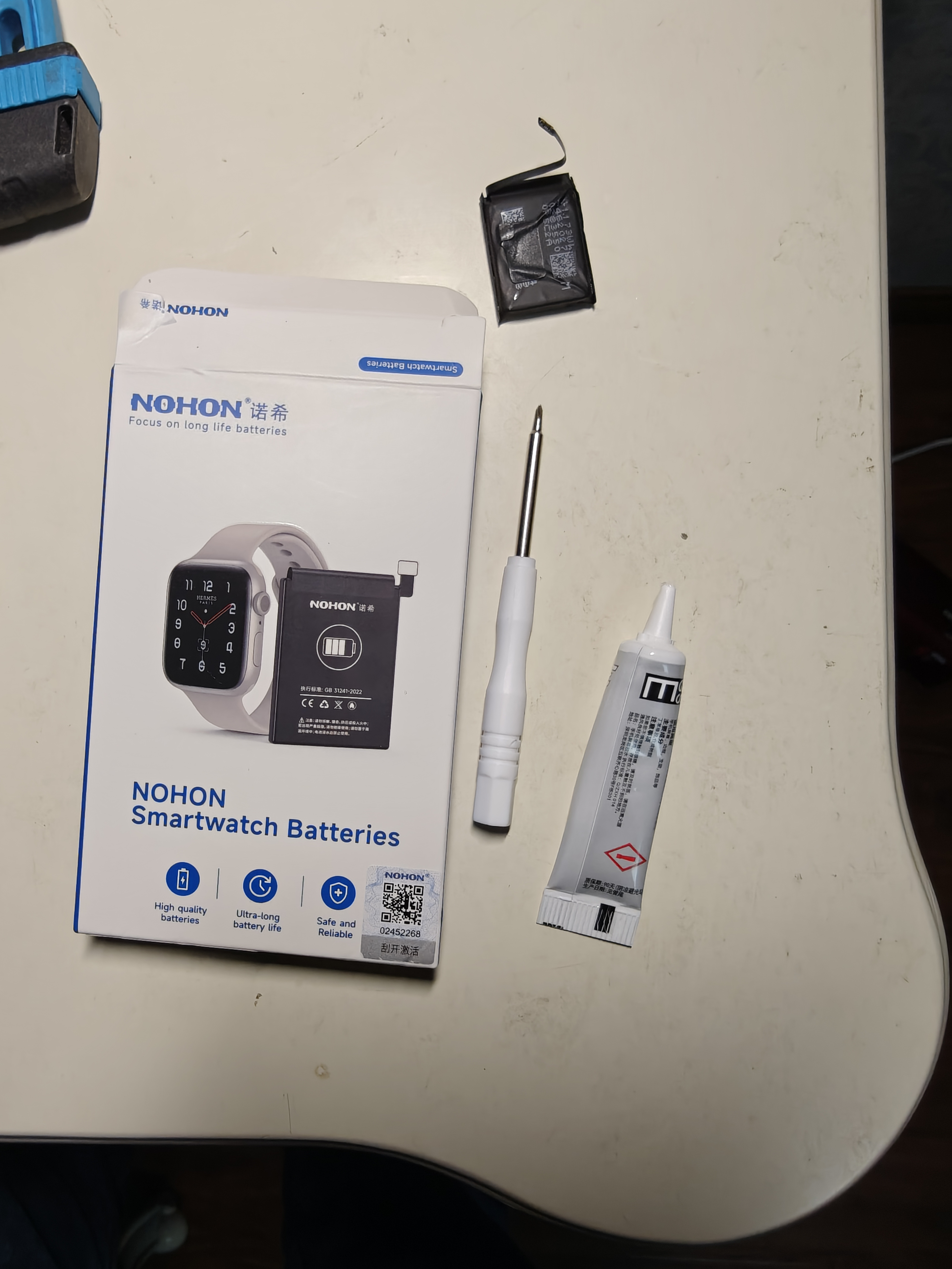 诺希适用于苹果Apple watch S6【44mm】手表电池 内置电池更换大容量 通用A2327/A2294/A2376/A2292 实拍图
