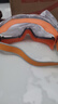 TA护目镜防雾防风沙防花粉尘可套近视眼镜全密封防尘骑车防护眼镜出行旅游登山 1副装橙色 实拍图