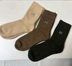 猫人3双装35%羊毛袜子男士袜子男冬季加厚保暖袜男毛圈袜睡眠袜男 实拍图