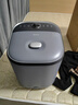 美的（Midea）泡脚桶杀菌洗脚盆加热暖脚电动按摩保暖足浴盆理疗泡小腿可拆洗生日礼物送男女友长辈ZL2雅致灰 实拍图