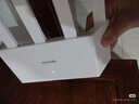 Tenda腾达路由器【千兆WiFi6+穿墙王】无线AX3000信号增强家用放大器Mesh国家补贴金榜一名云霄白立式 实拍图