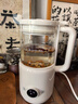 olayks立时破壁机家用豆浆机全自动免煮迷你小型破壁豆浆机多功能榨汁机3-4人用免洗料理机 1.2L 实拍图