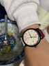 迪士尼（Disney）手表女学生复古撞色帆布带防水石英表高颜值女孩初高中生考试手表 实拍图