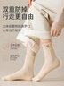 棉满满袜子女士中筒袜秋冬季100%纯棉抗菌防臭女生卡通小熊长筒全棉6双 实拍图