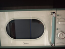 美的（Midea）小滋味微波炉家用小型 复古旋钮薄荷曼波风 一级能效平板变频轻音预制菜加热M1G1 实拍图