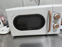 美的【国家补贴8折】厨房小家电小滋味微波炉变频家用小型百搭复古转盘式经典双旋钮轻音M20H4 实拍图
