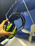 3M隔音耳罩睡觉防噪音工业降噪33db 黑绿色X4A耳罩 1副 实拍图