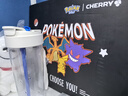 CHERRY樱桃 鼠标垫大号 游戏鼠标垫皮卡丘电脑桌垫 宝可梦午夜召唤鼠标垫360*280*4mm 实拍图
