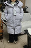 波司登（BOSIDENG）25新款羽绒服女款中长款90绒商场同款可脱卸帽外套B250246064DS 浅瓷紫|6338 卡码拍大 M 165/88A 体重约110-120斤 实拍图
