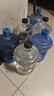 拜杰纯净水桶 食品级矿泉水桶透明手提式水桶茶水桶 7.5升大容量水桶 实拍图