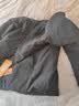 龙牙二代风神棉服外套运动户外保暖抗静电加厚棉服男冬通勤商务休闲 极夜黑（立领） M 175/96A(145-156斤） 实拍图