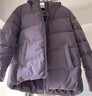 坦博尔羽绒服女短款秋冬连帽宽松保暖女士外套厚TD236356 芝袊紫 160  实拍图