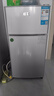 志高（CHIGO）小冰箱迷你小型家用冷藏冷冻两用宿舍出租房用双门办公室电冰箱节能省电 【一级能效】76L银色【三天约一度电】 实拍图