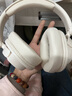 iKF FM四六级听力耳机考试专用可调频耳机头戴式 无线英语专四专八46级蓝牙耳机校园收音机考研有线 云岩白【调频蓝牙6.0版】60h续航 标配 支持FM调频 实拍图