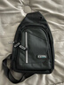 半支烟胸包男大容量斜挎包男单肩包潮学生腰包户外运动帆布小背包运动包 实拍图