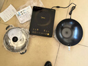 美的（Midea）电磁炉电陶炉家用 2200W大功率新型电磁灶火锅炉 一体面板炒菜烹饪一套带锅配锅国家补贴 WH2202S 实拍图