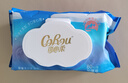可心柔（COROU）湿巾 80抽3包 冰川水 手口屁可用 加厚 安全无刺激 婴幼儿适用 实拍图